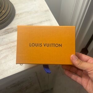LOUIS VUITTON BOX AND POUCH